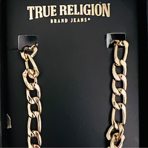NIB True religion chain and bracelet set - Picture 2 of 3